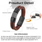 Leather And steel Bracelet B00495