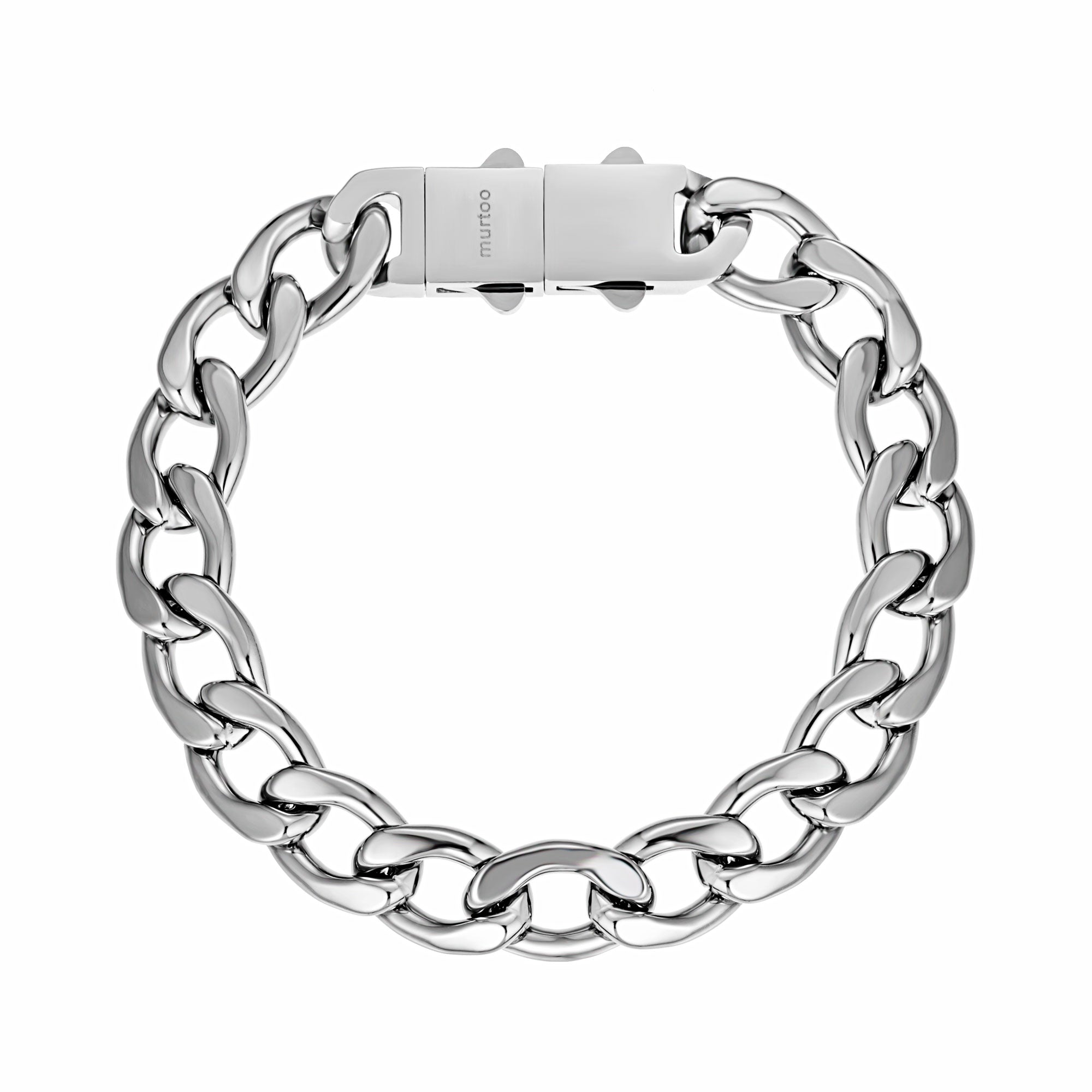 9mm steel bracelet B00401